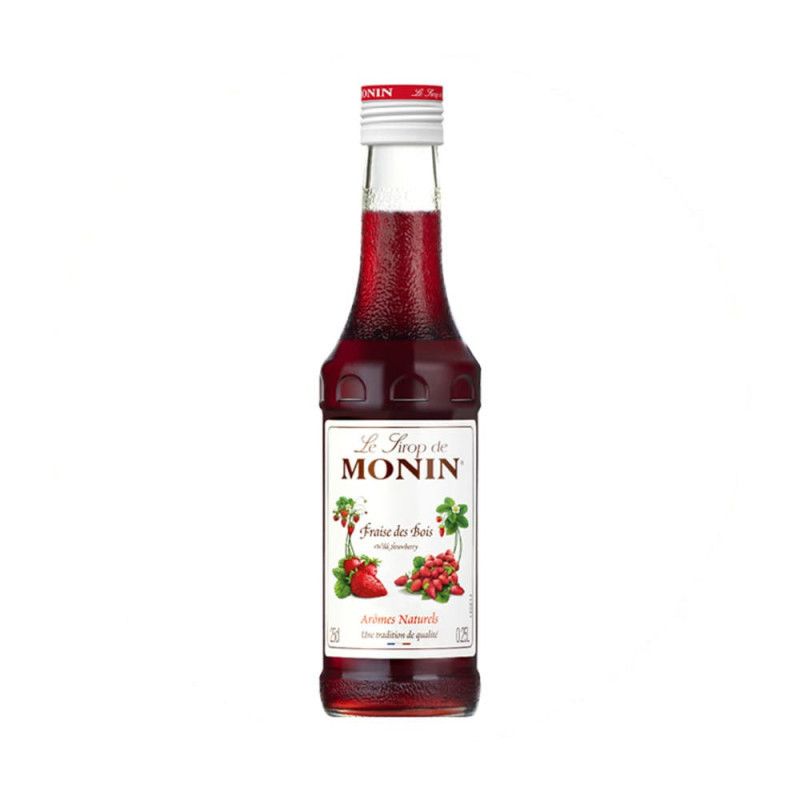 Sirop Monin Fraise des Bois - 25 cl