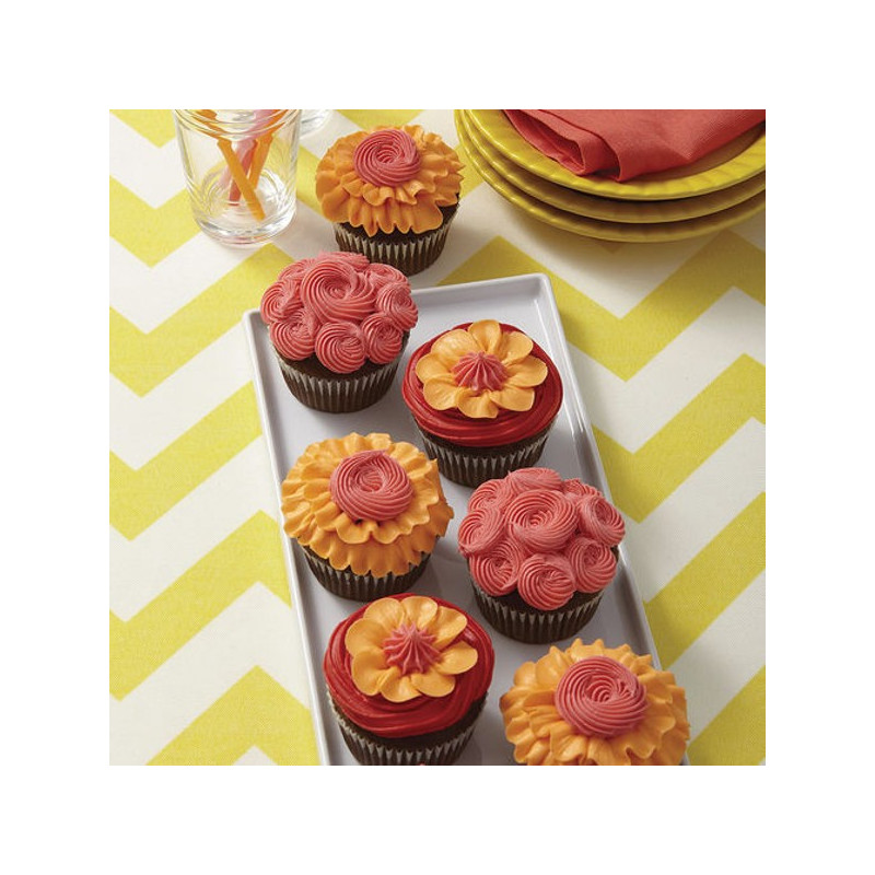 Kit Décoration Cupcakes Pâques - 12 Décorations Sucre (poussins, Lapins, œufs) + 50 Caissettes Ivoire